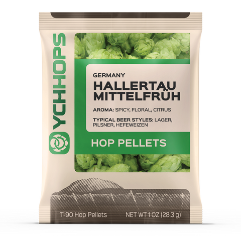 Hallertauer Mittelfruher Hops 1 oz