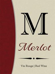 Merlot Wine Labels