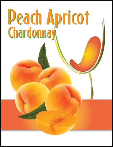 Peach Wine Label