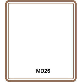 Gold Border 26 Custom Labels Set of 30