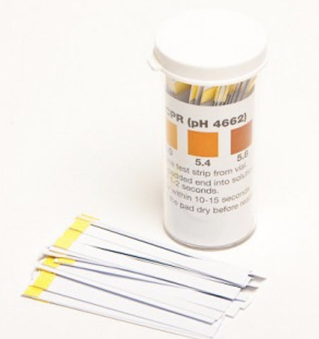 pH Test Strips Beer