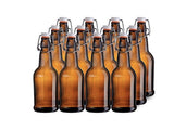 16 oz or 1 Liter Bottles EZ Cap Amber or Clear