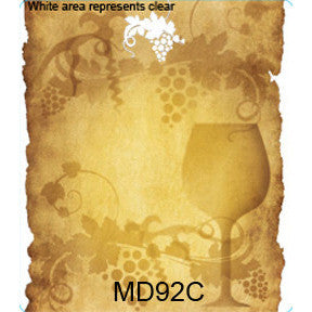 Vintage 92 Custom Wine Labels Set of 30